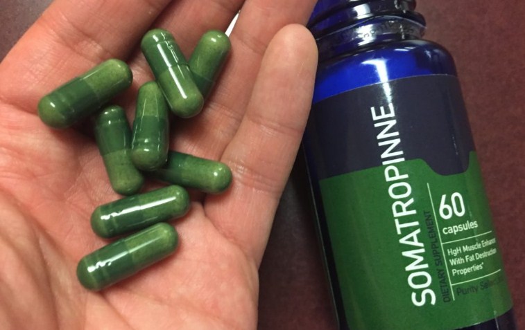 Somatropinne HGH Review Pills on the Palm